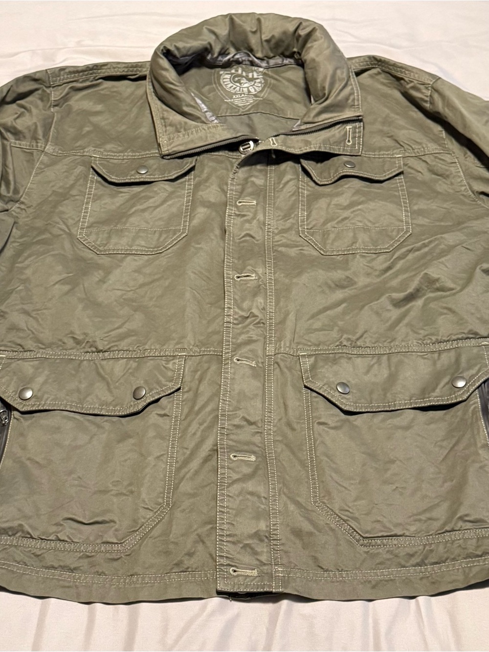Men’s Kuhl Kollusion Jacket Field Utility Full Zip Button Hiking size XXL